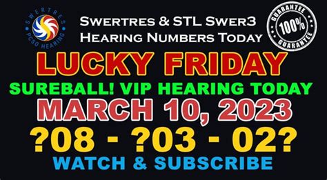 swertres sureball hearing today 2023